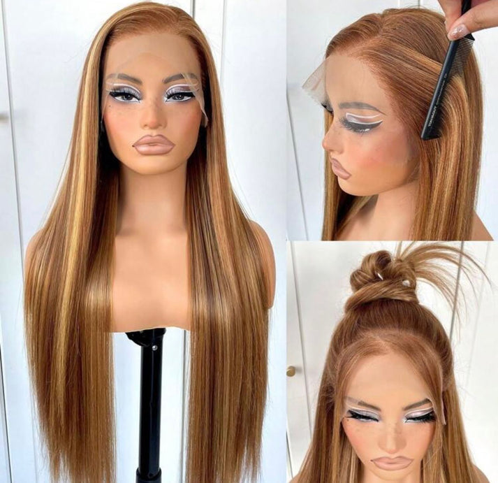 2pc luxury business wig color combo